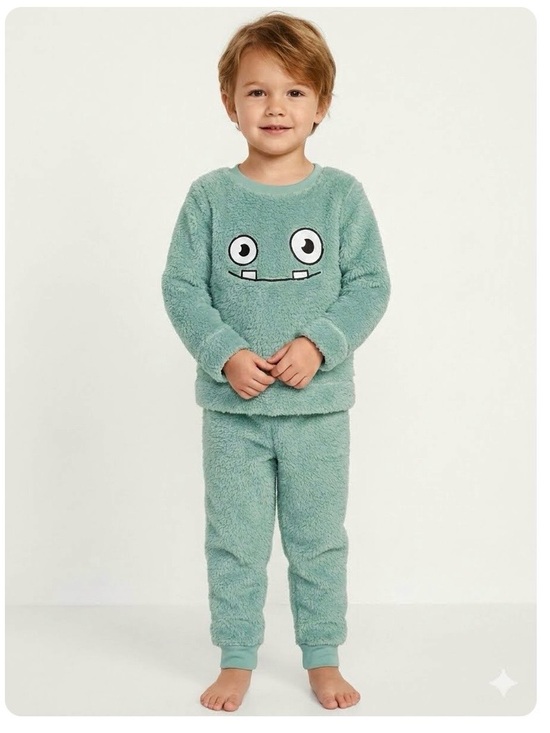 Old Navy Other - Boys Fluffy Monster Top and Pant Outfit Size 5T